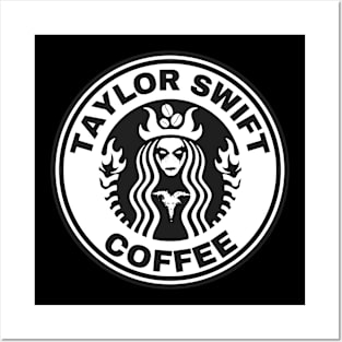 Coffee Logo Illustration - TaylorSwift Posters and Art